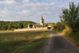 Sur le chemin de l'église