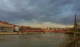 Passerelle à Lyon