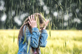 Shower of wheat