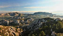 Les Calanques vues du Col de Cortiou