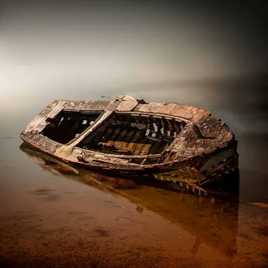 cimetière de bateau fin