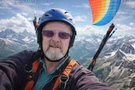 Autoportrait en Parapente