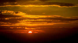 couché de soleil sur Madère