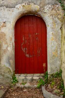 La porte rouge