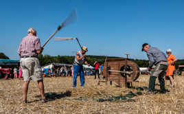 battage du blé manuel (5)