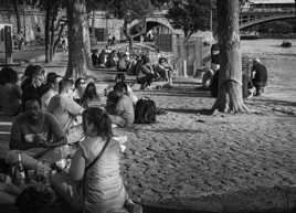 Quai de Seine ( détente ) Paris