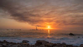 Le phare de l'île Vierge