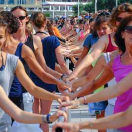 Tiens bien la barre...cours de danse collectif.