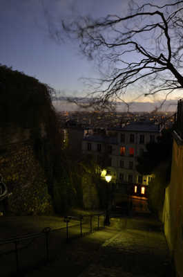 La nuit tombe