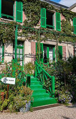 entrée maison C. Monet