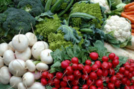 Bouquet de légumes du marché