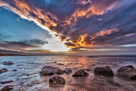 l'une des plage de cherchell