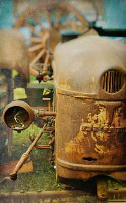 vieux tracteur