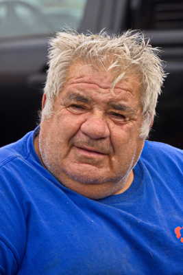 Le maraicher n'était pas rasé