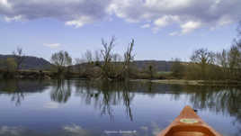 Première balade en canoë