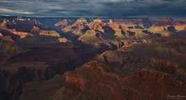 Coucher de soleil au Grand Canyon