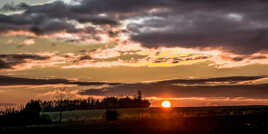 Un beau couché de Soleil