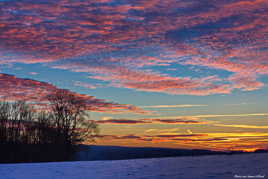 Crépuscule hivernal