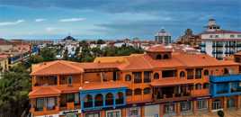 Les toits de Las Américas.