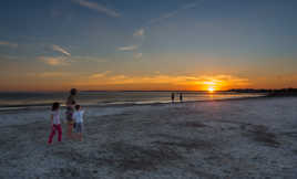 Mes 3 amours, un photographe, une mouette...et un coucher de soleil