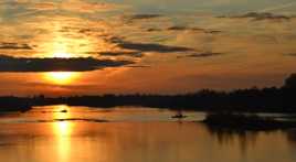 Sur la Loire, un soir