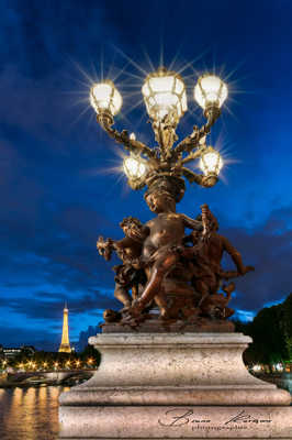 Statue sur le pont Alexandre lll
