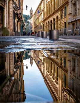 Reflet en perspective