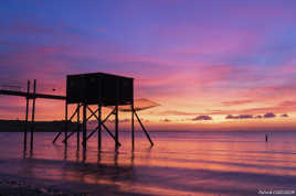 Carrelet au couchant.