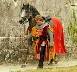 Ecuyer et sa monture