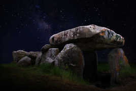 Lumière dans la nuit.