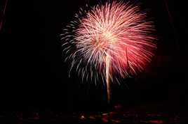 Feu d artifice d Aix les Bains