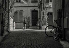 petit tour en trotinette