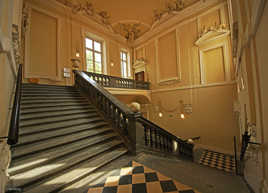 Escalier d'honneur du palais Saint Pierre