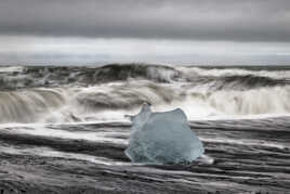 Tempête sur Diamond Beach