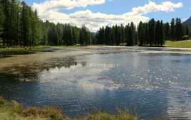 Le lac de Roue 1850m