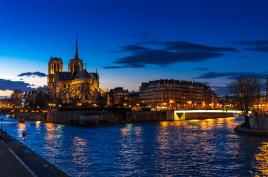 Ile de la Cité - Paris by night