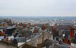 Blois vu de haut