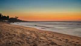 Une fin de journée coloré