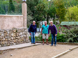 Les joueurs de pétanque