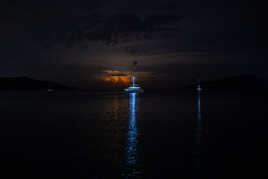 Orage au loin