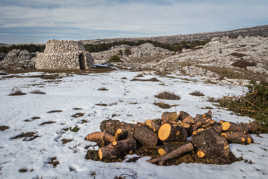 Il a neigé à Caussols
