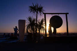 Sunset at the beach