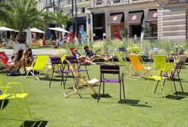 Le soleil, les palmiers, le sud, le farniente, mais j'avais oublié que j'étais à Angers