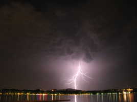 Orage sur Annecy