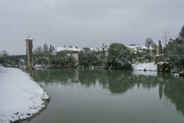 Neige sur Orthez