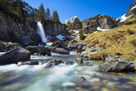 Cascade de montagne