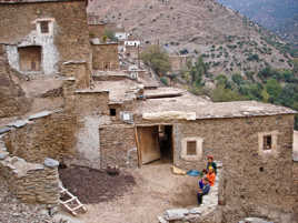village dans l'Atlas