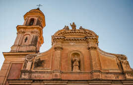 Détails sur la basilique St Michel de Menton