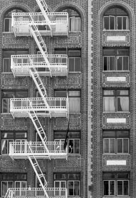 Escalier de secours.