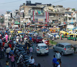 Vieux quartier de New Delhi